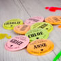 Personalised Neon Hen Night Badges, thumbnail 1 of 4