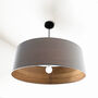 Wooden Lined Bespoke Lampshade, thumbnail 10 of 12