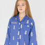 Personalised Girls Cotton Pineapple Pyjamas, thumbnail 1 of 7