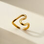 Squiggle Open Ring, thumbnail 3 of 8