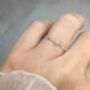 Pink Sapphire Solitaire Ring Silver Or Gold, thumbnail 9 of 12