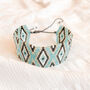 Delicate Woven Friendship Bead Bracelet, thumbnail 1 of 2