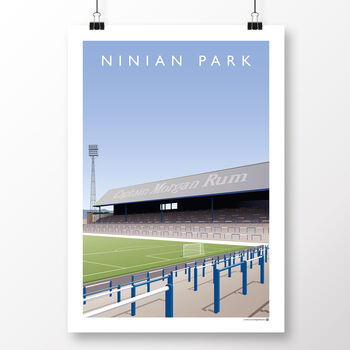 Cardiff City Ninian Park Poster, 2 of 8