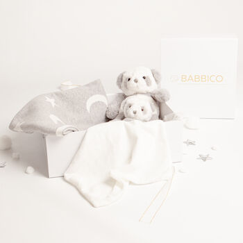 Panda Toy, Blanket And Comforter Baby Gift Set, 2 of 4