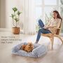 Dog Bed Egg Crate Foam Pet Bed Washable Cover, thumbnail 1 of 12