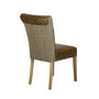 Stamford Dining Chair Tweed And Cerato Leather, thumbnail 2 of 2