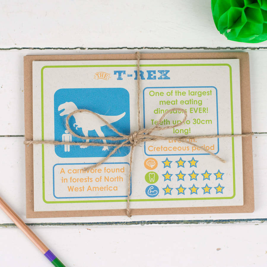 Personalised Dinosaur Party Invitations By Summer Lane Studio