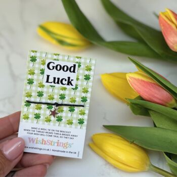 Good Luck Wish Bracelet With Silver Star Charm – A Little Token Of Encouragement, 4 of 6