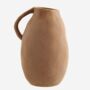 Stoneware Vase W/Handle, thumbnail 1 of 3
