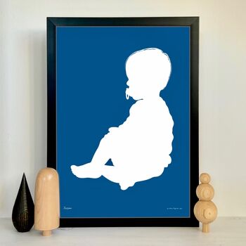 Contemporary Personalised Silhouette Portraits, 11 of 11
