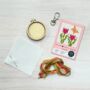 You Grow Girl! Mini Matchbox Cross Stitch Kit, thumbnail 6 of 6