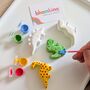 Diy Mini Painting Kit Dinosaurs Shape, thumbnail 1 of 2