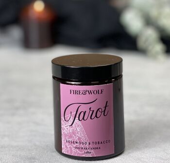 Tarot Candle | Rosewood And Tobacco, 3 of 5