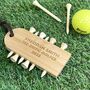 Personalised Bamboo Golf Ball Tee Holder, thumbnail 1 of 8