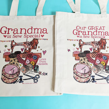 Personalised Great Grandma Bag, 4 of 12