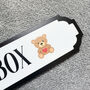 Personalised Acrylic Toy Box Name Sign For Kids, thumbnail 2 of 7