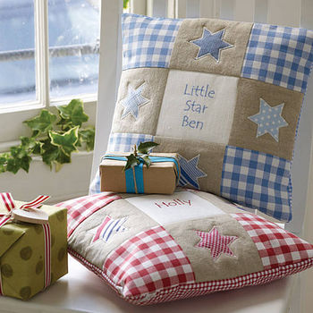 Personalised Little Star Cushion, 2 of 6