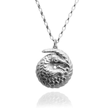 Personalised Pangolin Necklace, 3 of 9