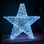 Twinkly Smart LED Outdoor Acrylic Large Christmas Star, thumbnail 7 of 12
