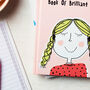 Children's Personalised Face Journal Or Sketchbook, thumbnail 4 of 4