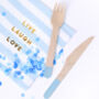 Pastel Tipped Wooden Cutlery, thumbnail 7 of 10