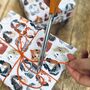 All The Breeds Guinea Pig Wrapping Paper, thumbnail 1 of 3