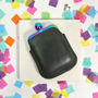 Iridescent Hip Flask Set With Personalised Sleeve, thumbnail 3 of 8
