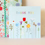 Floral Thank You Card, thumbnail 3 of 5