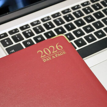 Personalised Diary With Train Tracks Design, 4 of 10