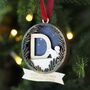 Personalised Initial Squirrel Christmas Decoration, thumbnail 1 of 3