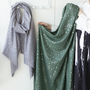 Personalised Silver Stars Constellations Scarf, thumbnail 2 of 12