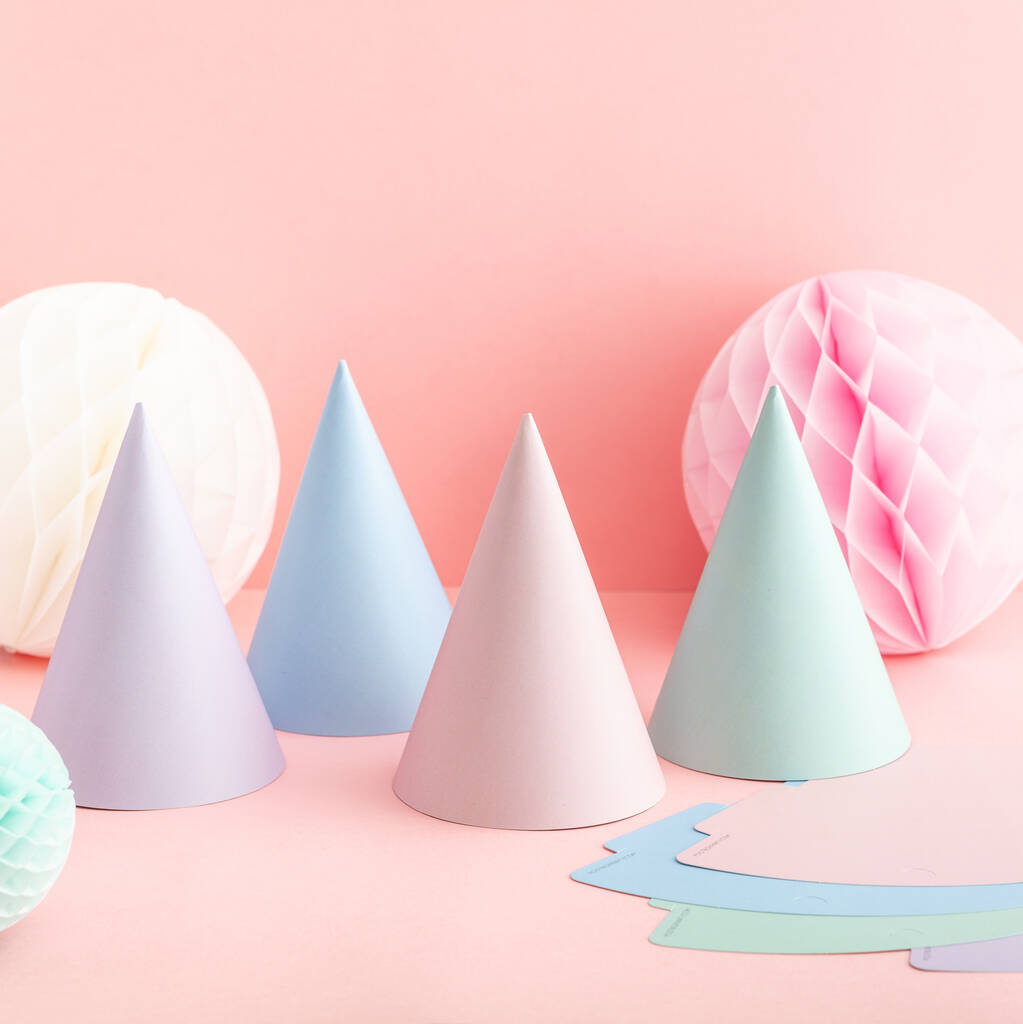 Pastel Party Hats, 1 of 7