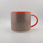 Orange Oasis China Mug, thumbnail 4 of 6