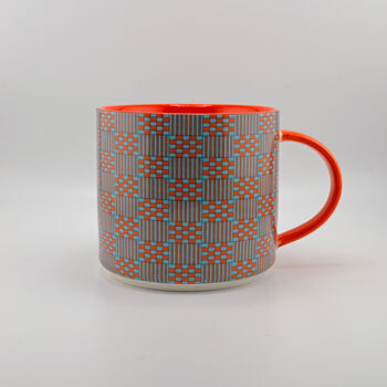 Orange Oasis China Mug, 4 of 6