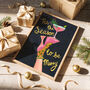 ‘Tis The Season’ Christmas Cocktail Art Print – Festive Wall Decor, thumbnail 1 of 8