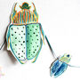 Beetle And Pom Pom Bunting, thumbnail 4 of 5