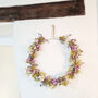 Large Dried Flower Daisy Spring Wreath, thumbnail 4 of 4