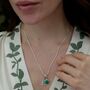 Malachite Touchstone Necklace, Healing, thumbnail 2 of 9