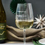 Engraved Wine Glass For Him, thumbnail 3 of 3