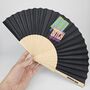 Handheld Lifes A Bitch Folding Fan, thumbnail 3 of 3