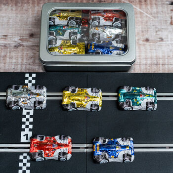 Gift Tin Of Chocolate Formula One Cars, 7 of 7