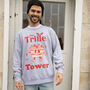 The Trifle Tower Men's Christmas Jumper, thumbnail 1 of 4