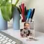 Personalised Photo Lego® Brick Pencil Pot Desk Office Tidy, thumbnail 1 of 2