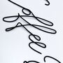 'Coffee?' Wire Sign, thumbnail 2 of 4