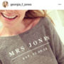 Personalised 'Mrs' Wedding Date Jumper, thumbnail 3 of 8