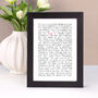 Being 60 Unframed A5 Print, 60th Birthday Gift, thumbnail 1 of 5