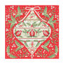 Folklore Red Christmas Paper Napkin X 20, thumbnail 2 of 5