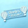 Hot Air Balloon Personalised Door Sign, thumbnail 3 of 7
