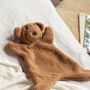 Personalised Soft Teddy Bear Comforter For Newborn, thumbnail 5 of 11