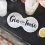 Gin To My Tonic Double Drinks Coasters, thumbnail 2 of 2